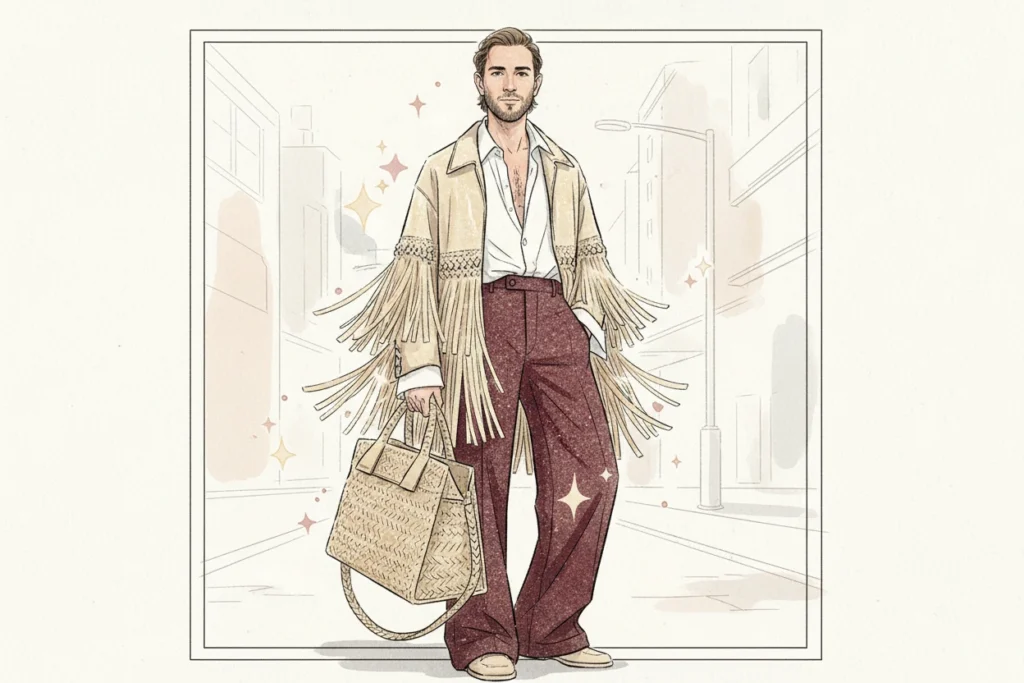 Loewe tiền Thu Đông — Ảnh minh họa được tạo bằng AI