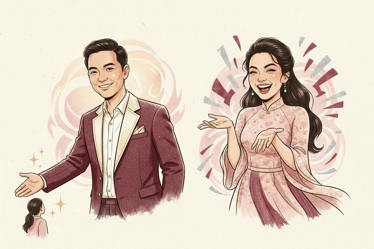 Xuân Bắc ghi điểm, — Ảnh minh họa được tạo bằng AI
