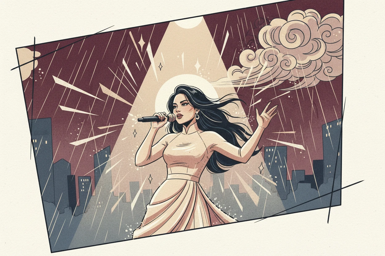 Chưa thể xác nhận tin mưa Hà Nội để “bắt mood” V-Pop