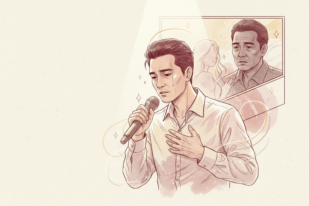 Tạ Đình Phong rơi — Ảnh minh họa được tạo bằng AI