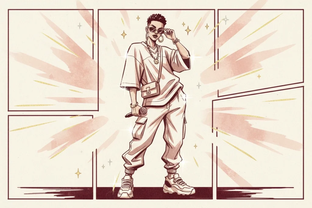 TM國2 biến tiệc hip-hop — Ảnh minh họa được tạo bằng AI