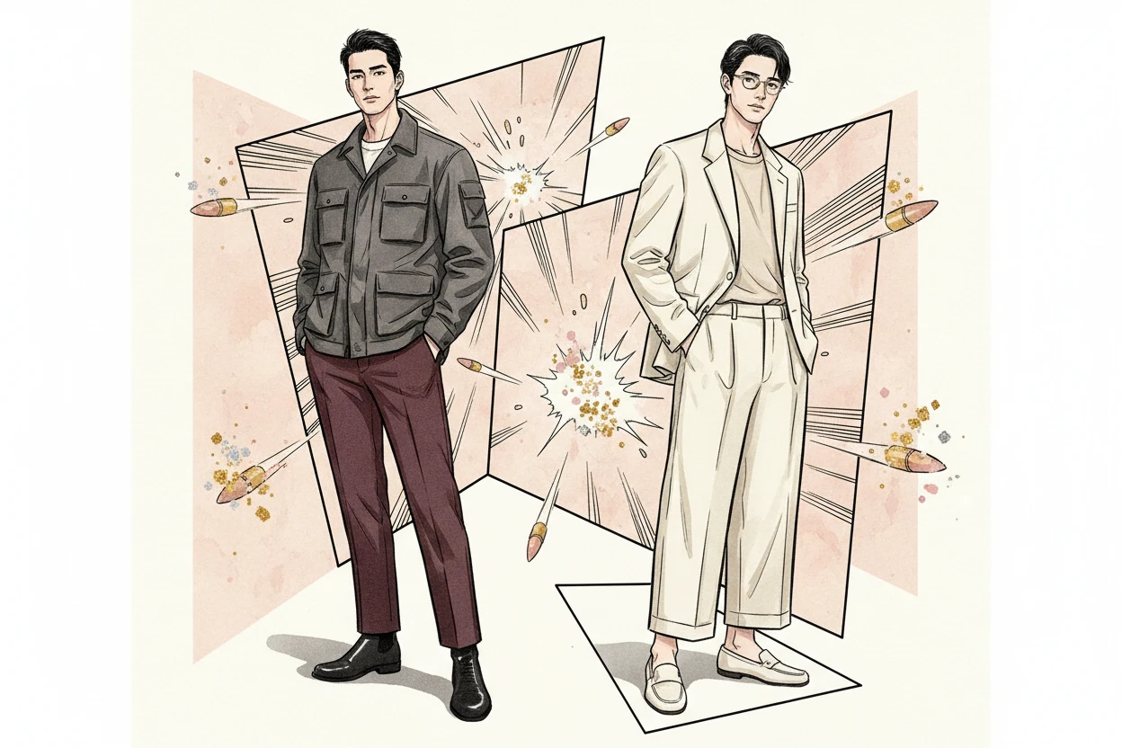 Lee Dong Wook, Okada — Ảnh minh họa được tạo bằng AI