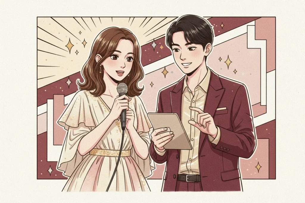 Yamada Anna gặp “thầy — Ảnh minh họa được tạo bằng AI