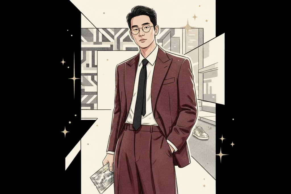 Kim Mu-yeol gặp fan — Ảnh minh họa được tạo bằng AI