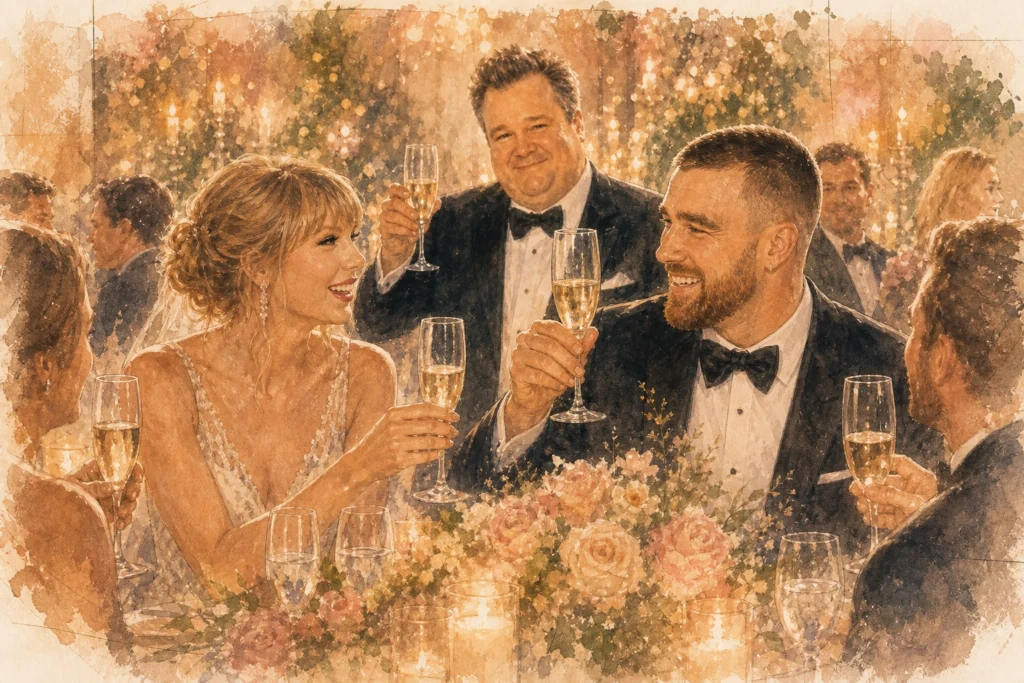 Wedding reception table