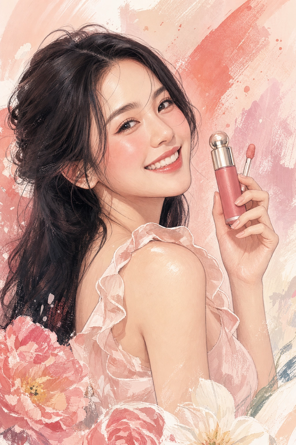 Ella Bright Gây Sốt Với Rare Beauty: Nụ Cười Đỏ Mặt Đốn Tim Fan!