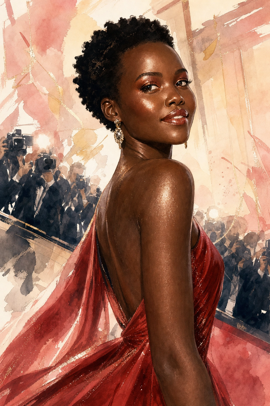 Bí Quyết Tỏa Sáng Từ Đầu Đến Chân Của Lupita Nyong’o: Nàng Thơ Đồng Ánh Kim Đã Hạ Gục Paris Như Thế Nào?
