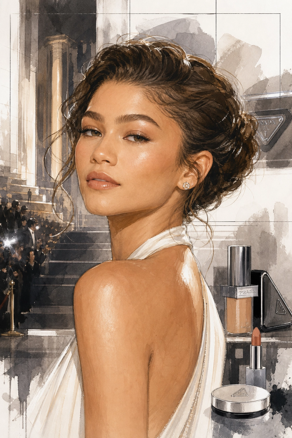 Bí Quyết Nhan Sắc Đỉnh Cao Từ Chuyên Gia Trang Điểm Của Prada Beauty: Làn Da Rạng Rỡ Không Tì Vết!