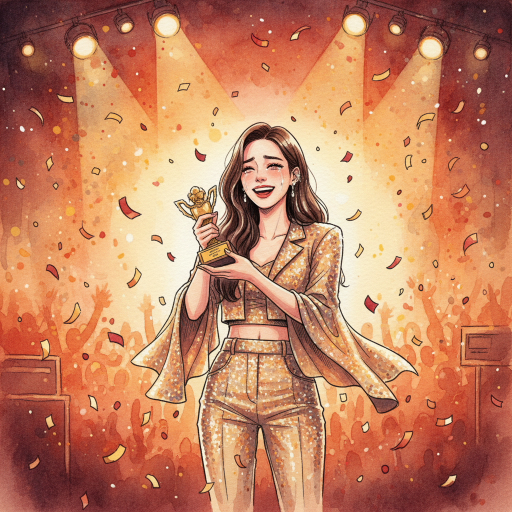 Debut Solo Đã Lâu Nhưng Đây Mới Là Chiếc Cúp Đầu Tiên Cho Ca Khúc Này, Khoảnh Khắc Nhận Giải Khiến Fan Vỡ Òa!