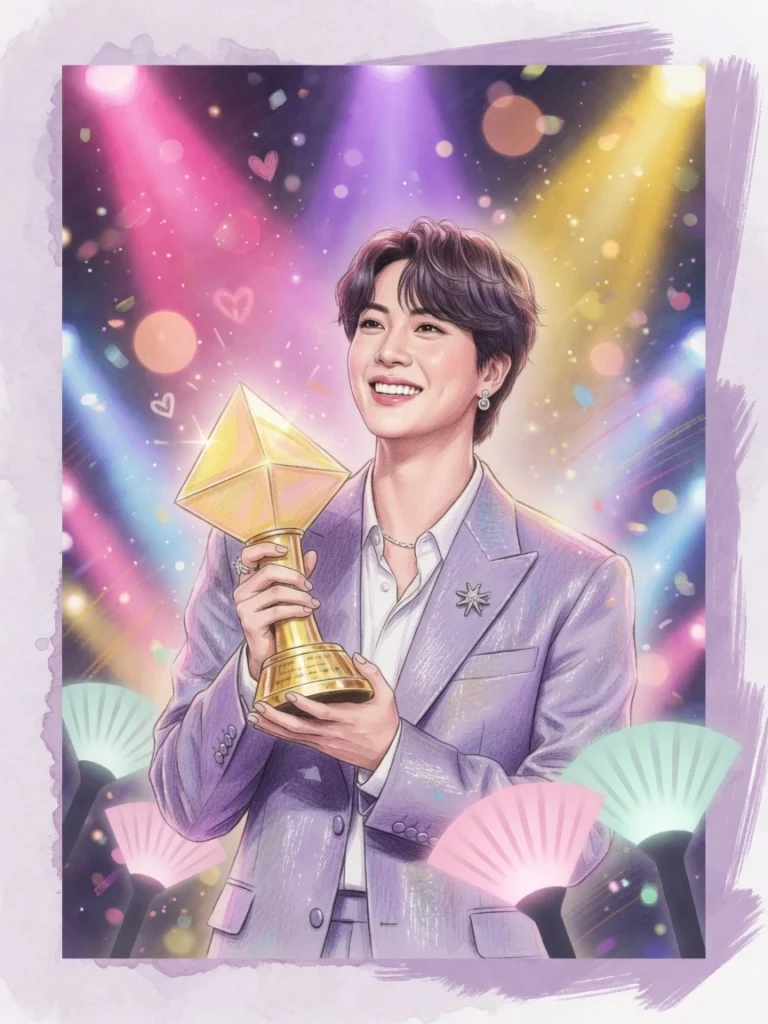 Jin (BTS) tiếp tục chuỗi thành