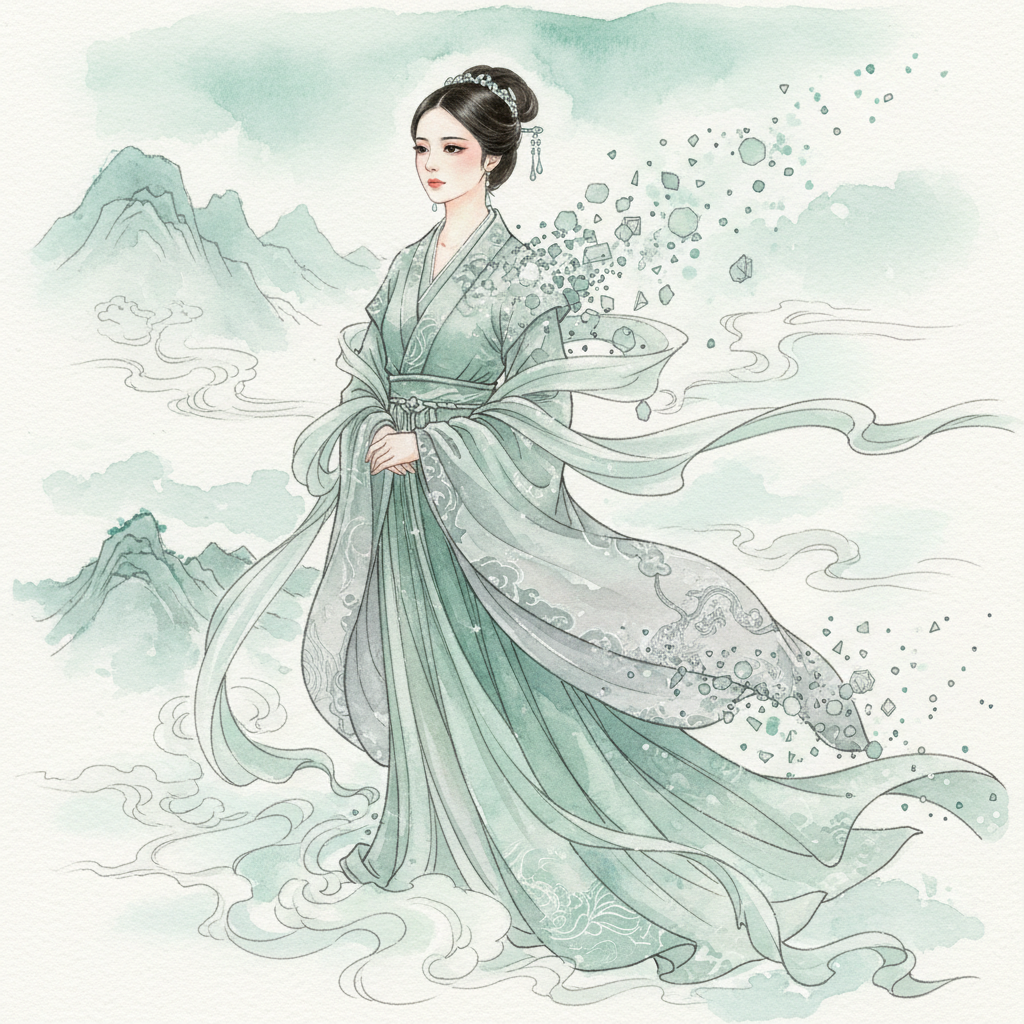 Minh họa phong cách tạp chí cho bài viết “Giải Nghệ 22 Năm Rồi Bất Ngờ “Trở Lại” Ở Tuổi Đôi Mươi, Cách Nữ Thần Này Làm Được Khiến Cả Ngành Tranh Cãi!”. Ảnh minh họa được tạo bằng AI