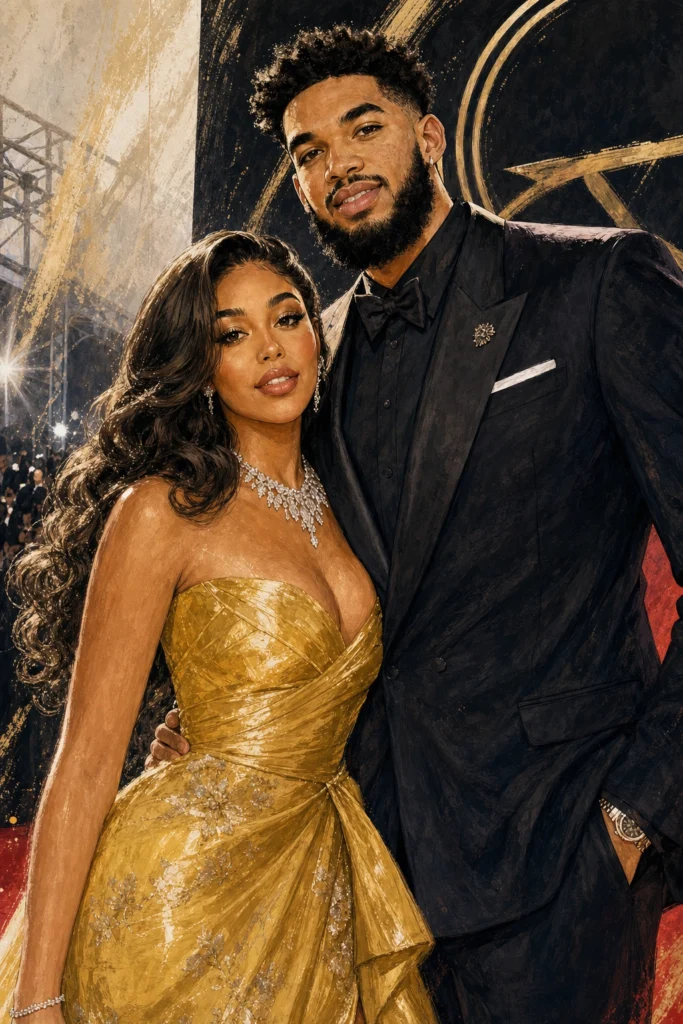 Jordyn Woods và Karl-Anthony Towns tại