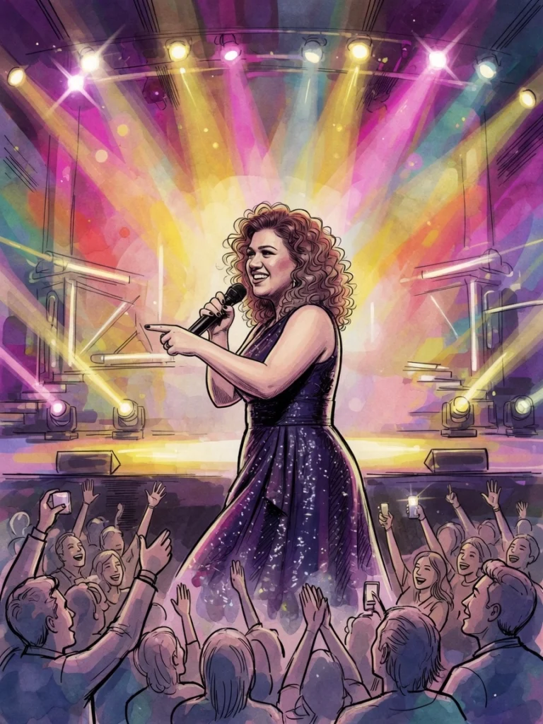 Kelly Clarkson nói đùa về việc