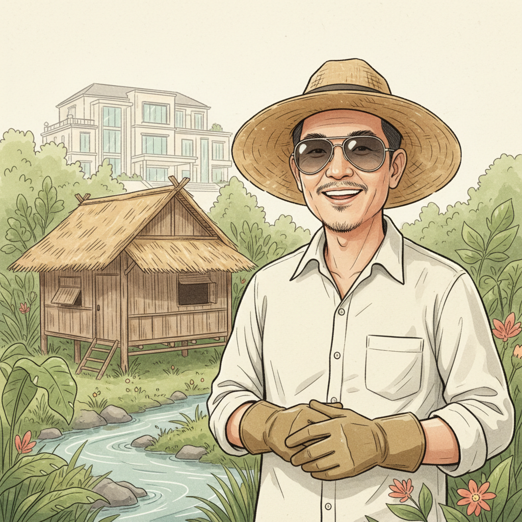 Sở Hữu Biệt Thự Tiền Tỷ Nhưng Nam Danh Hài Này Lại Suốt Ngày Chui Vào Cái Chòi Nhỏ Sau Nhà – Fan Đồn Đoán Đủ Chuyện!