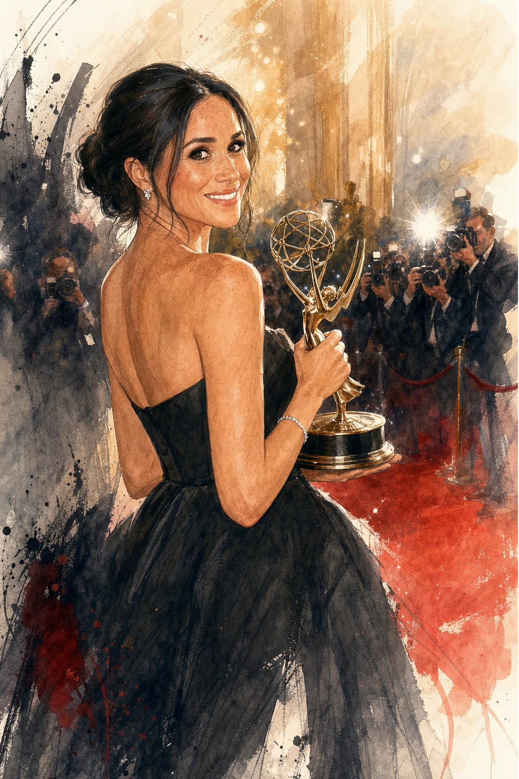 Meghan Markle Rạng Rỡ Đón Tin Vui: Nàng Hậu Nhận Đề Cử Emmy Danh Giá!