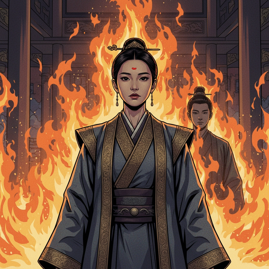 Ngô Cẩn Ngôn Lại Gây Sốt Với Màn Đe Dọa Bằng Lửa Trong Phim Cung Đấu Mới Của Disney+!