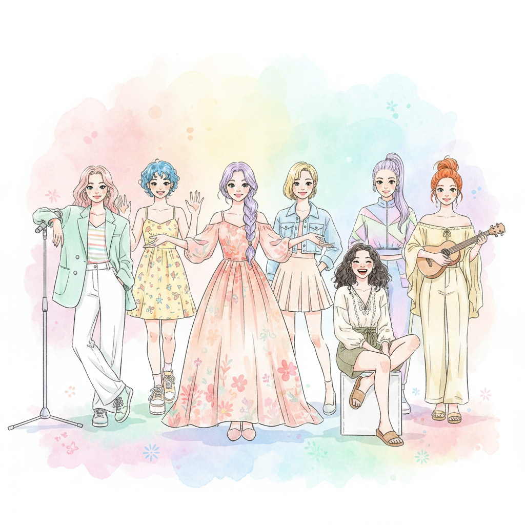 Ra Mắt Kiểu Chưa Ai Từng Làm, Nhóm Nữ Mới Này Vừa Lộ Diện Đủ 7 Thành Viên Và Cả Kpop Đang Nhìn Vào!