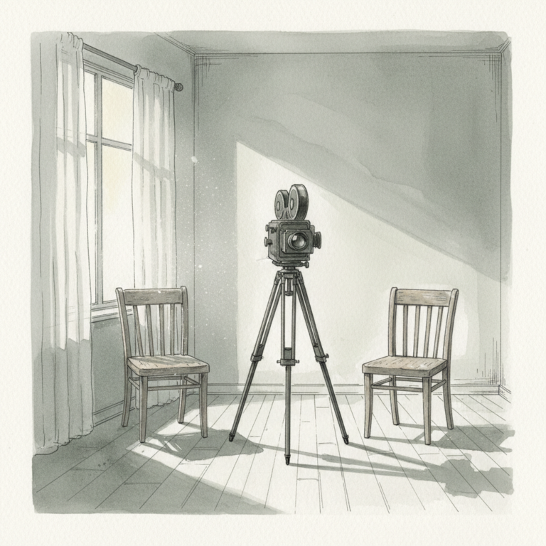 Minh họa biểu tượng liên quan đến bài viết “Im Lặng 8 Năm Rồi Trở Lại Bằng Một Bộ Phim Dài Gần 3 Tiếng, Vị Đạo Diễn Này Khiến Cả Venice Phải Chờ!”. Ảnh minh họa được tạo bằng AI