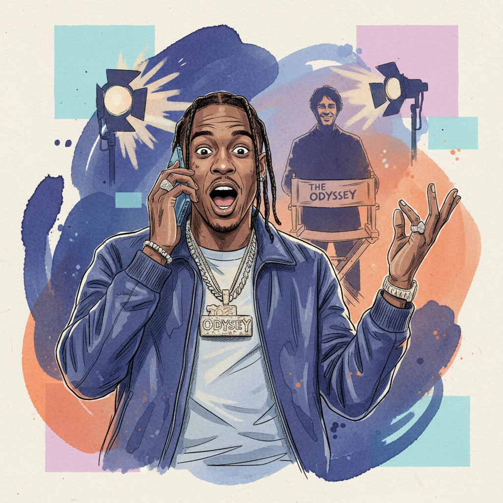 Travis Scott Bất Ngờ Được Christopher Nolan Mời Đóng Phim: Từ Sân Khấu Đến Màn Ảnh Rộng!