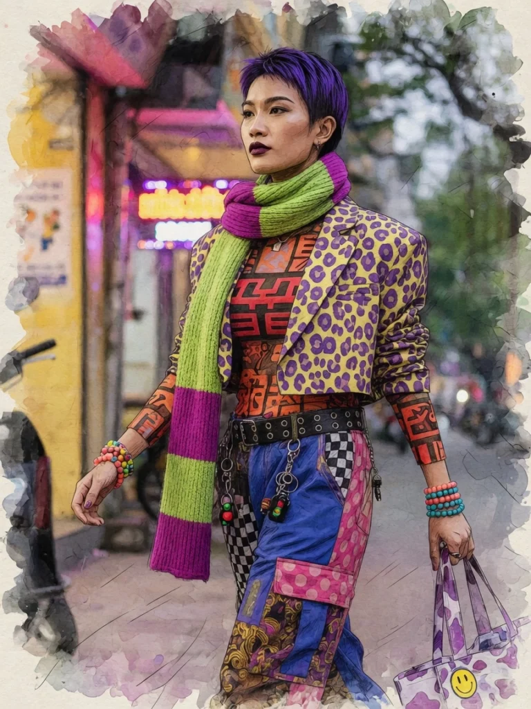 Vogue: Xu Hướng Phối Họa Tiết