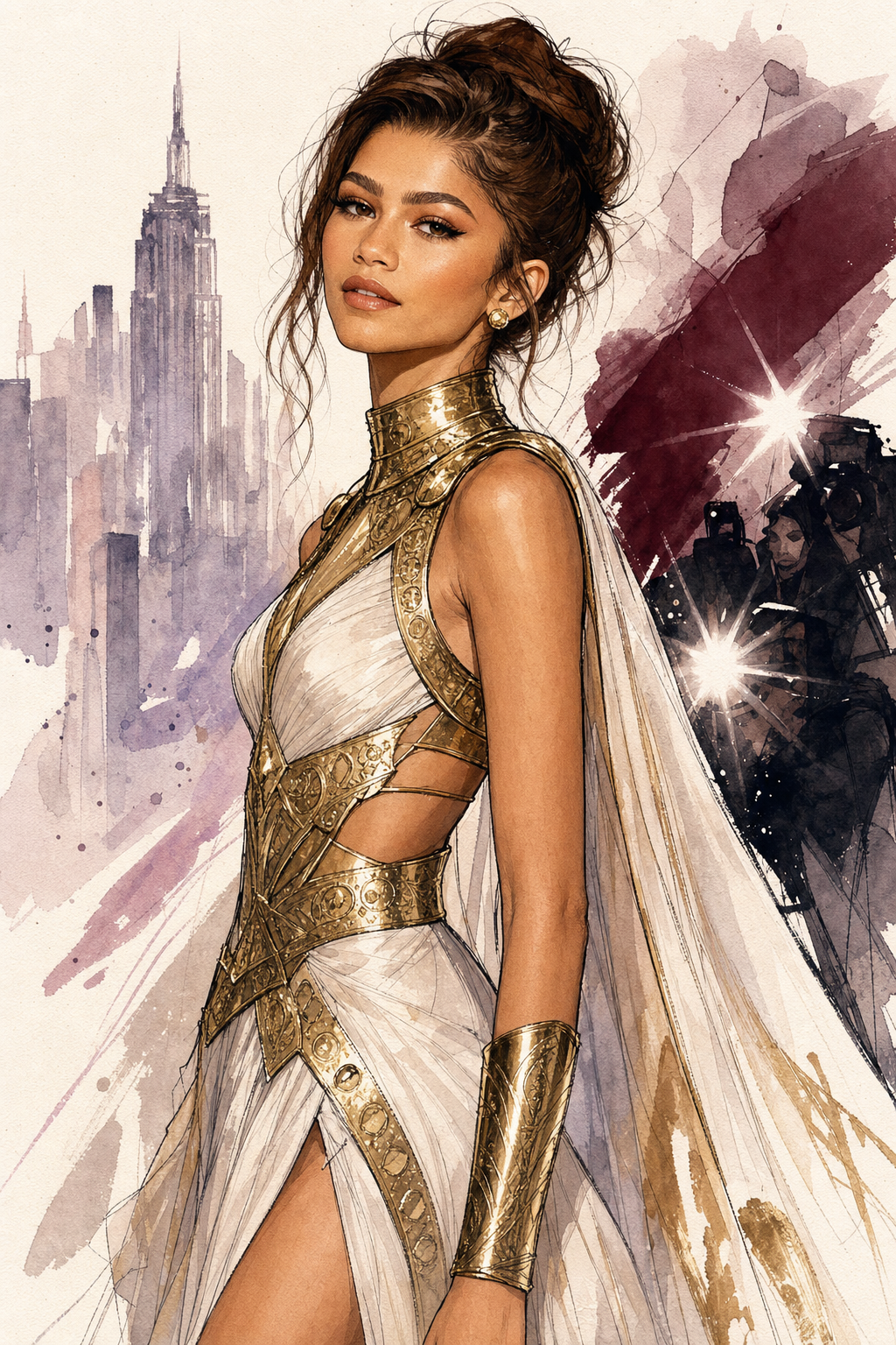 Zendaya tỏa sáng tại sự kiện The Odyssey: Nữ thần chiến binh hay nàng thơ hiện đại?