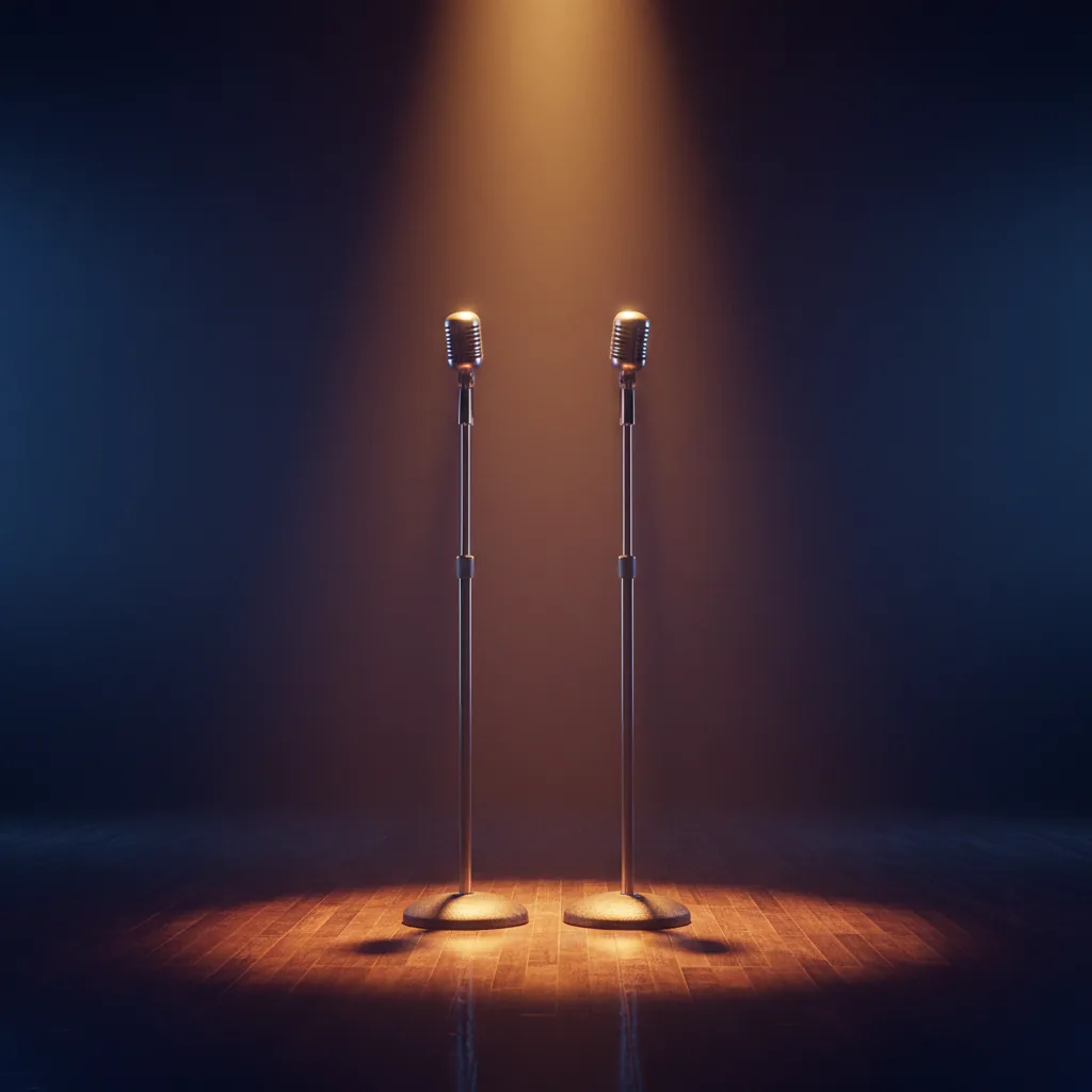 Minh họa biểu tượng liên quan đến bài viết “Lần Đầu Song Ca Cùng Đàn Anh, Nhưng Thứ Khiến Khán Giả Xúc Động Lại Nằm Ở Phía Dưới Sân Khấu!”. Ảnh minh họa được tạo bằng AI