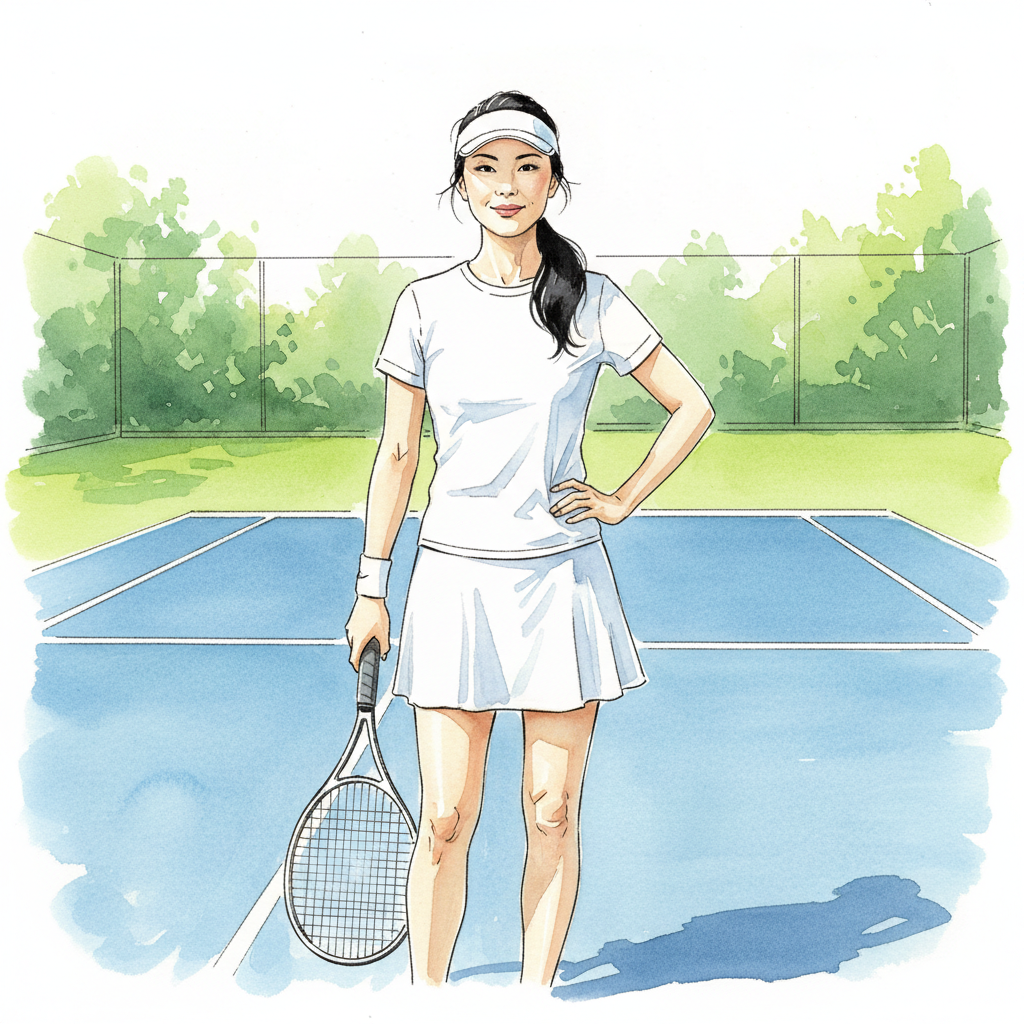 Xuất Hiện Trên Sân Tennis Với Bộ Đồ Thể Thao Không Son Phấn, Bà Mẹ Ba Con Vẫn Cuốn Hút Lạ Thường!