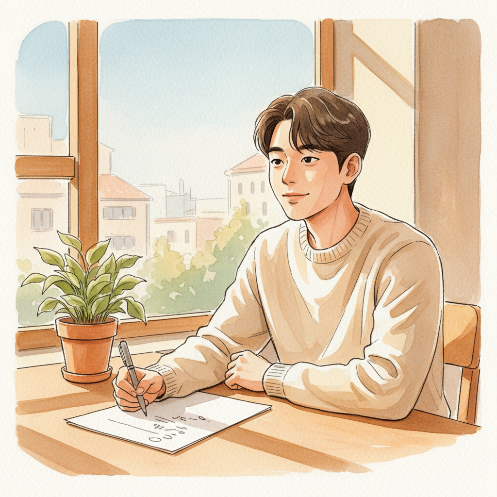 Viết Tay Một Lá Thư Trước Ngày Nhập Ngũ, Nam Idol Dặn Fan Đúng Một Câu Rất Dễ Thương!