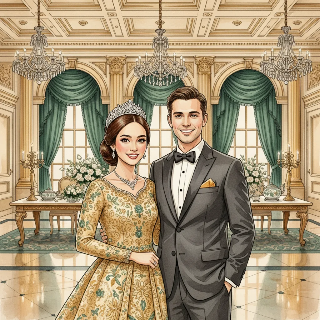 Công Chúa Cưới Tay Đua Người Anh, Chiếc Vương Miện Cô Đội Mới Là Điều Khiến Ai Cũng Trầm Trồ!